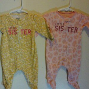 Cute Carters Onesie 0-3 Months